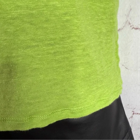 CHICO’S M Runs Large Loose Fit V-Neck Short Sleeve Light Knit Top Chico Size 1 - Picture 12 of 14